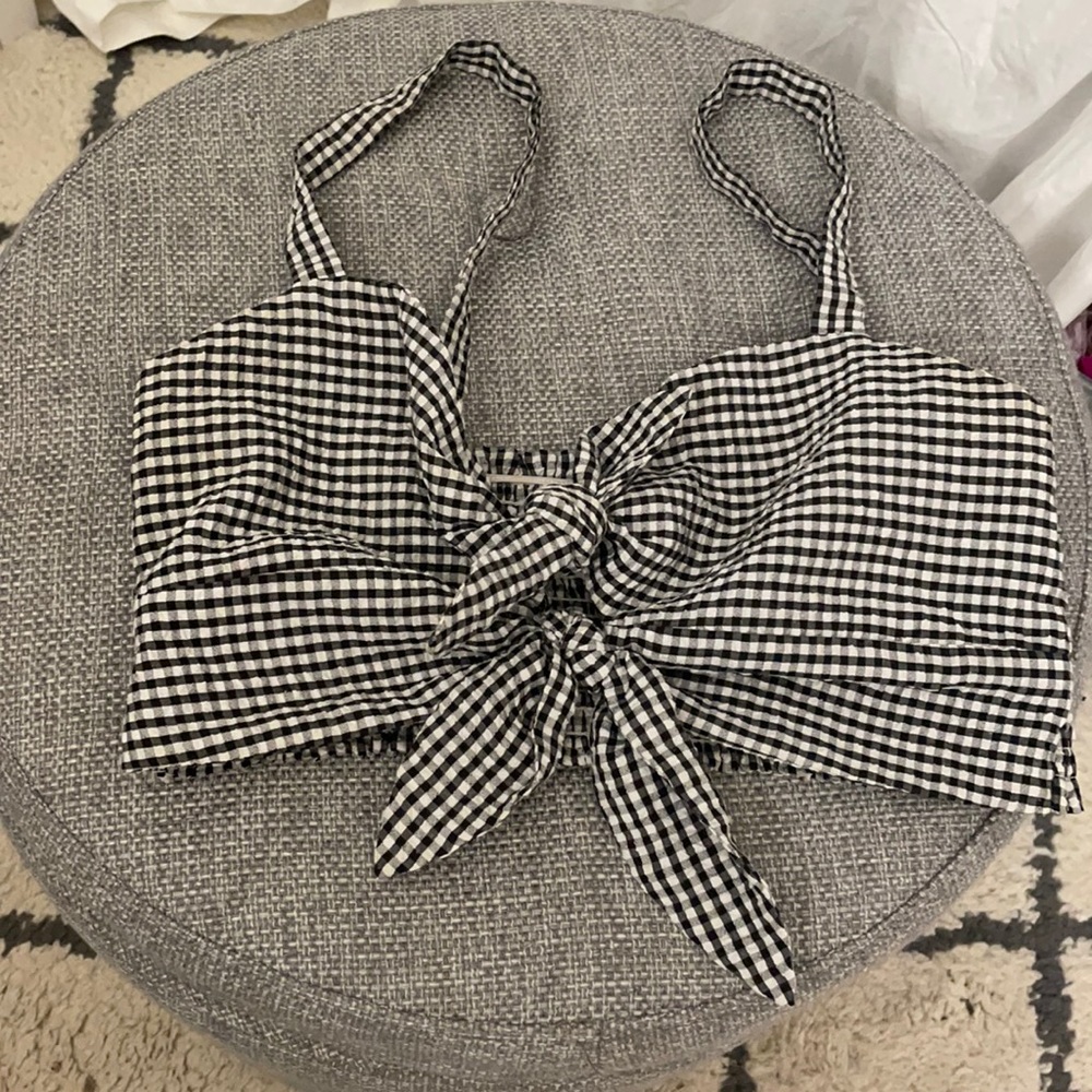 Plaid tank